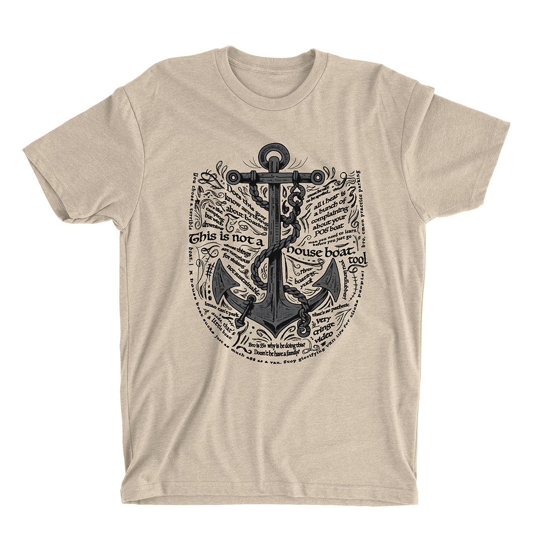 Anchored in criticism Tee