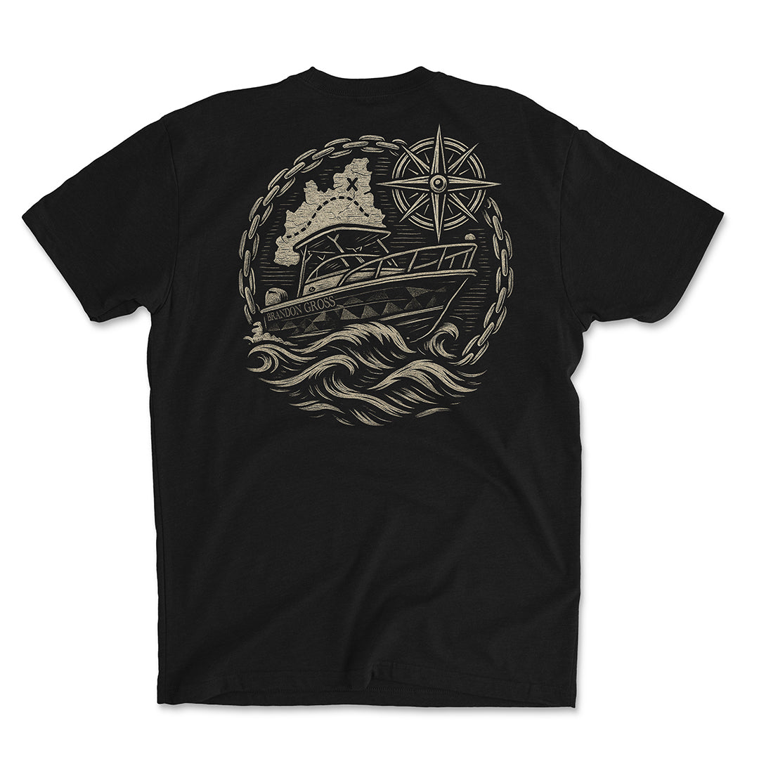 The Wayfinder Tee Black Version