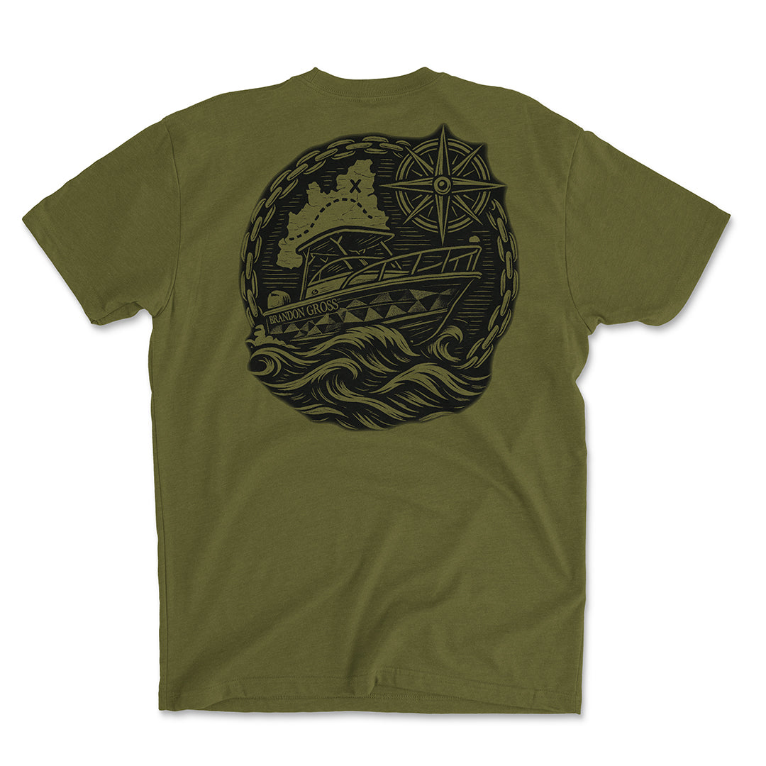 The Wayfinder Tee Black Version