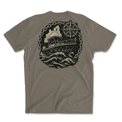 The Wayfinder Tee Black Version